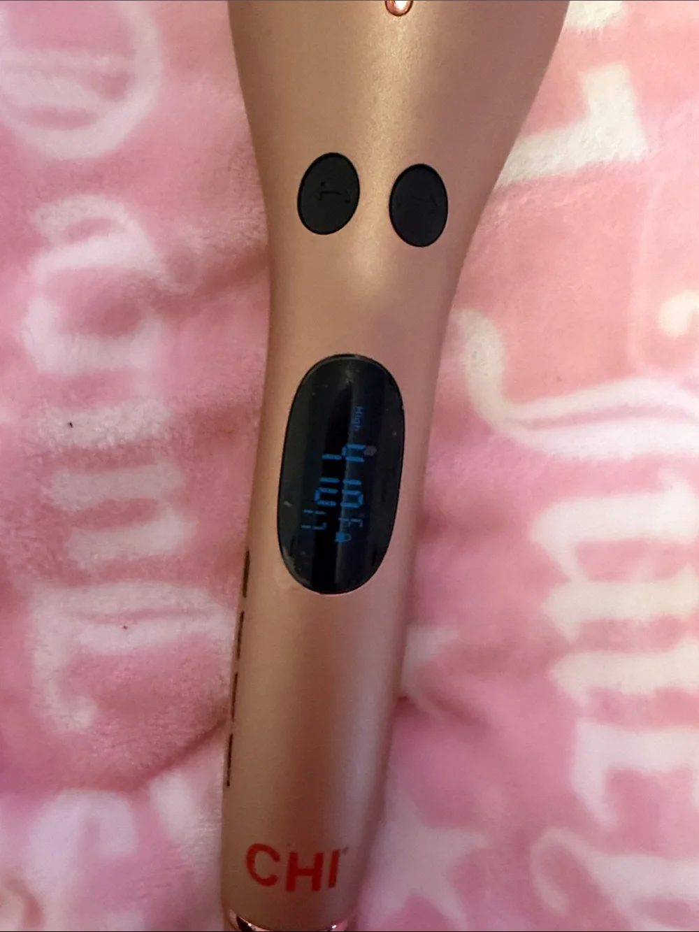 CHI Rose Gold Auto Curling Iron for Women